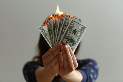 cash burning