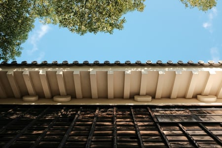 underside of gutters