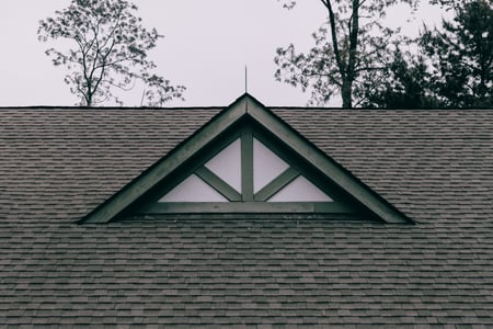 close up shot of roof